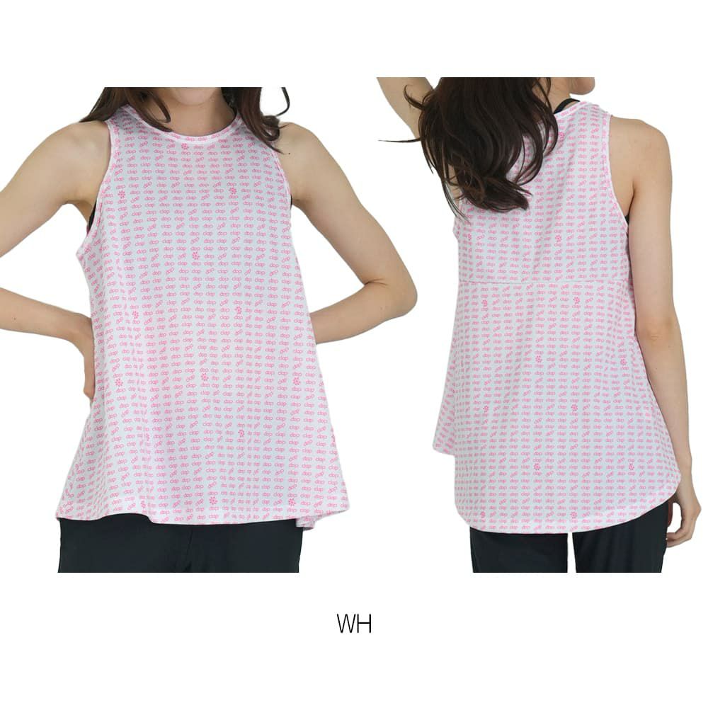 クラップCLAPオールクラップロゴフレアータンクレディーススポーツアパレルトレーニングフィットネス女性CT25018