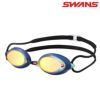 SWANSスワンズスイミングゴーグルレーシングゴーグルミラータイプクッション付きPREMIUMANTI-FOGFINA承認WA承認モデル2025年秋冬限定モデルSRX-MPAF-COR