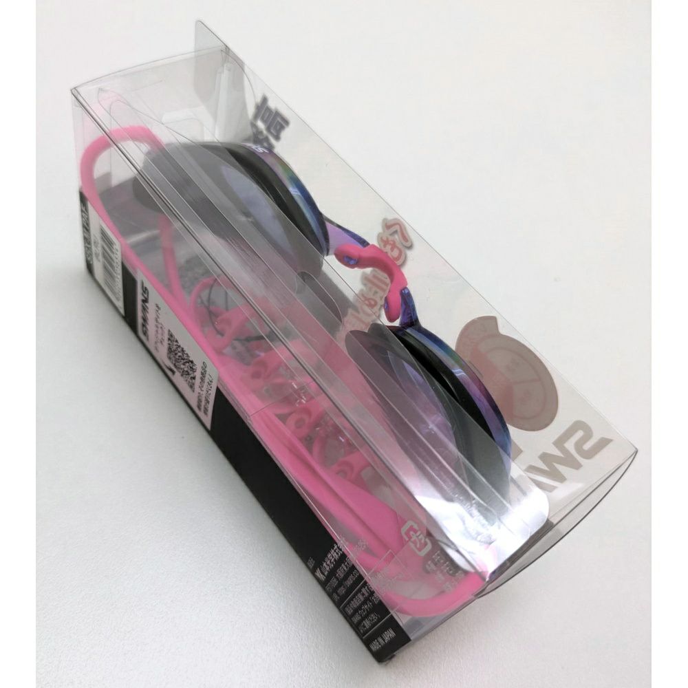 SWANSスワンズスイミングゴーグルレーシングゴーグルミラータイプクッション付きPREMIUM ANTI-FOGFINA承認WA承認モデル2025年秋冬限定モデルSRX-MPAF-BLRU