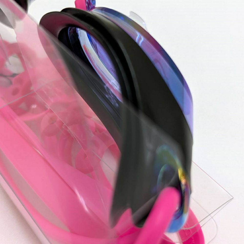 SWANSスワンズスイミングゴーグルレーシングゴーグルミラータイプクッション付きPREMIUM ANTI-FOGFINA承認WA承認モデル2025年秋冬限定モデルSRX-MPAF-BLRU