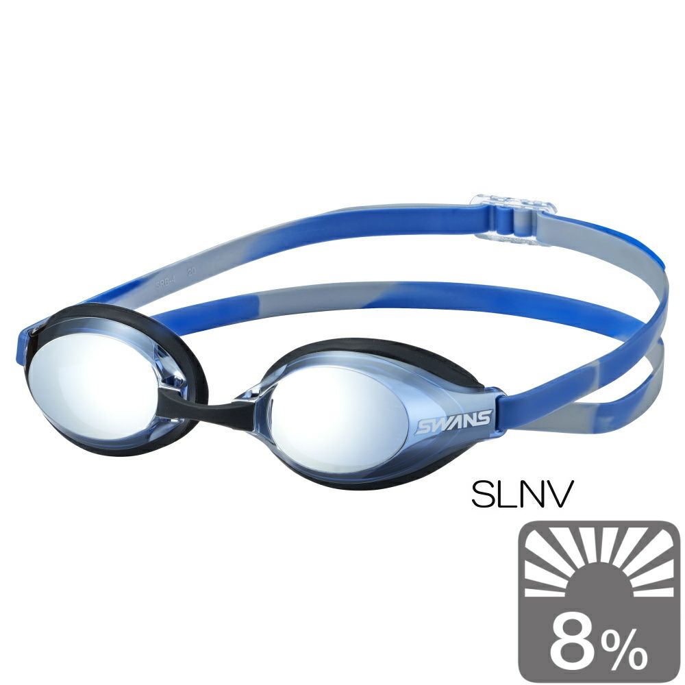 SWANSスワンズクッション付きレーシングスイムゴーグルミラータイプFINA承認WA承認モデル2025年秋冬限定モデルSR-3MREMB