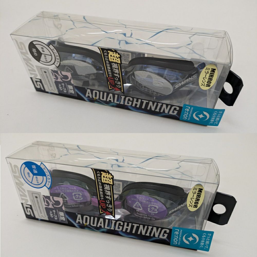 SWANSスワンズクッション付きレーシングスイムゴーグルミラータイプFINA承認WA承認モデル2025年秋冬限定モデルSR-3MREMB