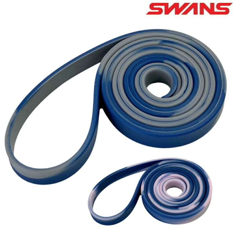 スワンズSWANSゴーグル用替えゴムゴーグル用替えベルトマーブル水泳スイミングスペアカスタムSRB-4MB