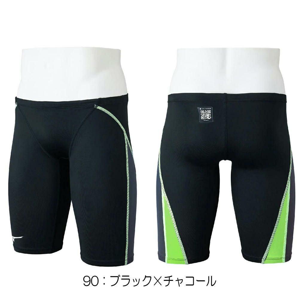 ミズノMIZUNO競泳水着メンズWA承認モデルGX・SONICSTREAMハーフスパッツ2025年秋冬モデルN2MBC526finaマークあり