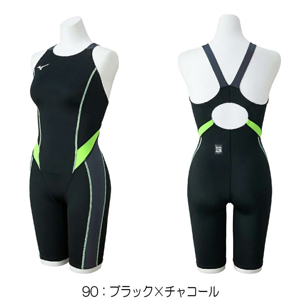 ミズノMIZUNO競泳水着レディースWA承認モデルGX・SONICSTREAMハーフスーツマスターズバックオールインワン2025年秋冬モデルN2MGC735finaマークあり