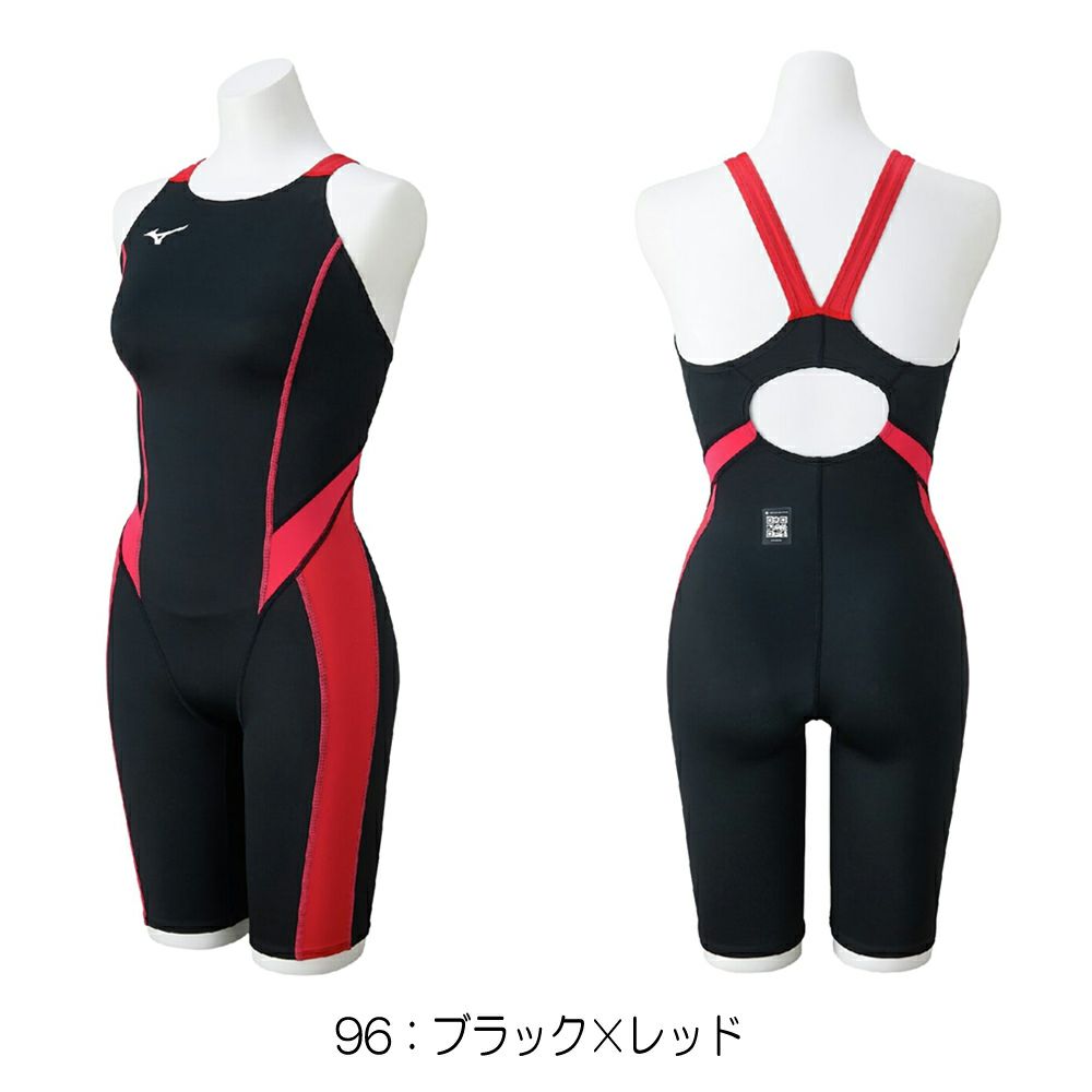 ミズノMIZUNO競泳水着レディースWA承認モデルGX・SONICSTREAMハーフスーツマスターズバックオールインワンN2MGC735finaマークあり