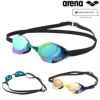 スイムゴーグルアリーナARENA水泳アクアフォーススイフトAレーシングゴーグルミラーレンズスワイプくもり止めWA承認AGL-O400MS