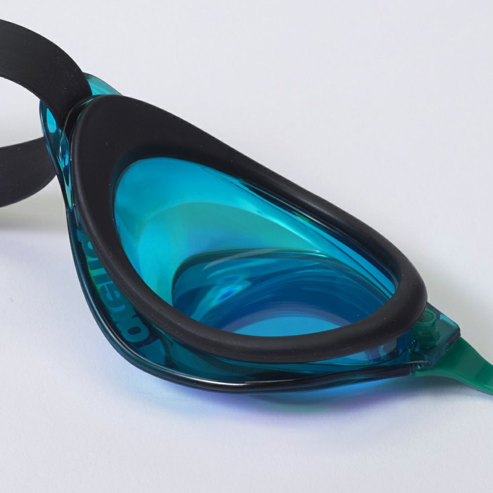 スイムゴーグルアリーナARENA水泳アクアフォーススイフトAレーシングゴーグルミラーレンズスワイプくもり止めWA承認AGL-O400MS