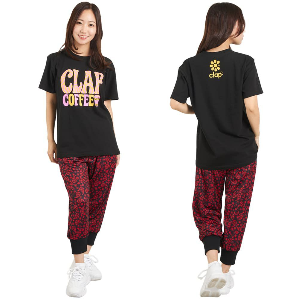 クラップCLAPクラップコーヒーティーレディーススポーツアパレルトレーニングフィットネス女性CTS25080