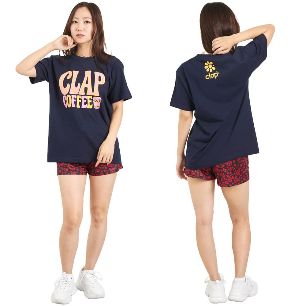 クラップCLAPクラップコーヒーティーレディーススポーツアパレルトレーニングフィットネス女性CTS25080