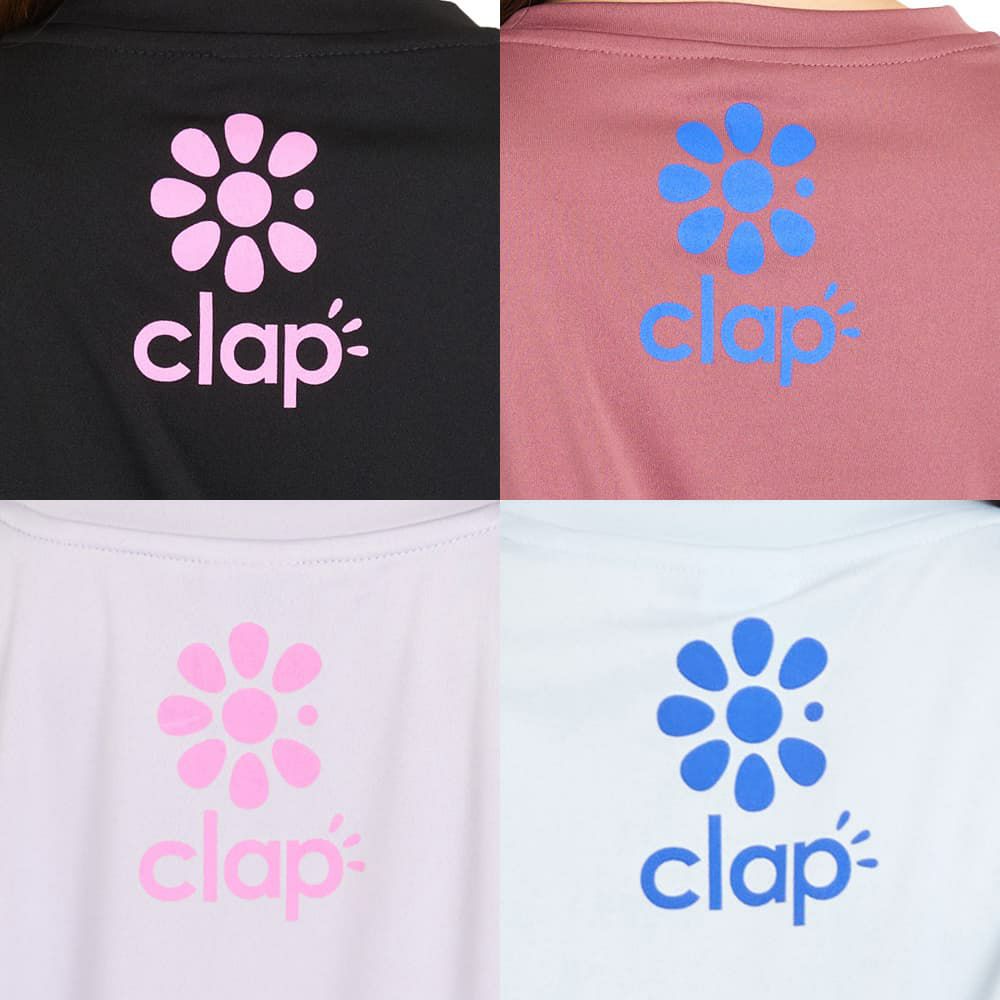 クラップCLAPビッグクラップルドライティーレディーススポーツアパレルトレーニングフィットネス女性CTS25081