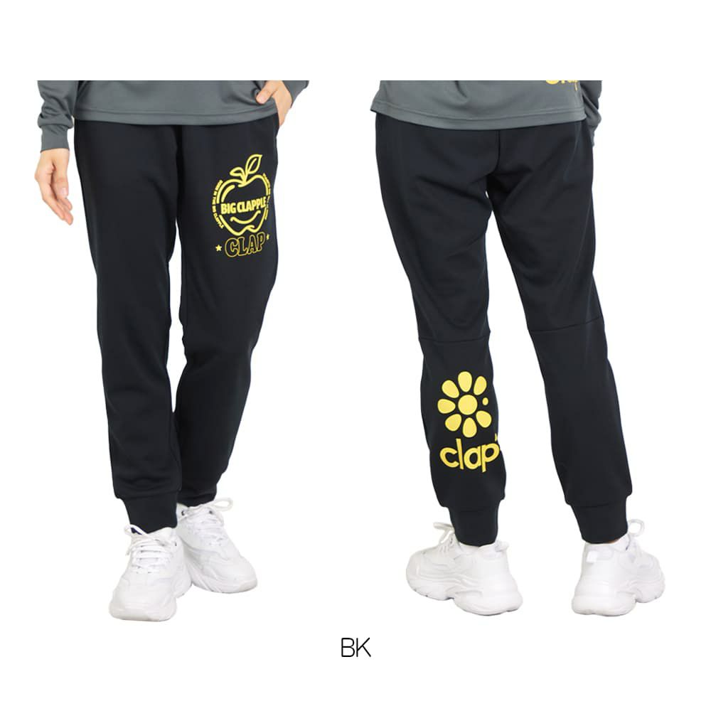 クラップCLAPビッグクラップルドライスウェットパンツレディーススポーツアパレルトレーニングフィットネス女性SP25008
