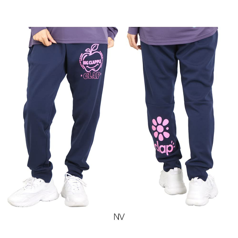 クラップCLAPビッグクラップルドライスウェットパンツレディーススポーツアパレルトレーニングフィットネス女性SP25008