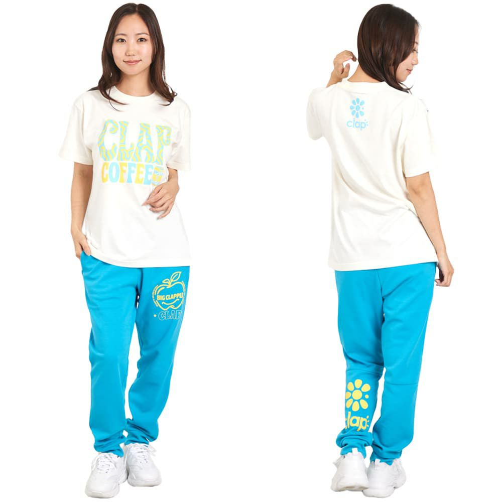 クラップCLAPビッグクラップルドライスウェットパンツレディーススポーツアパレルトレーニングフィットネス女性SP25008