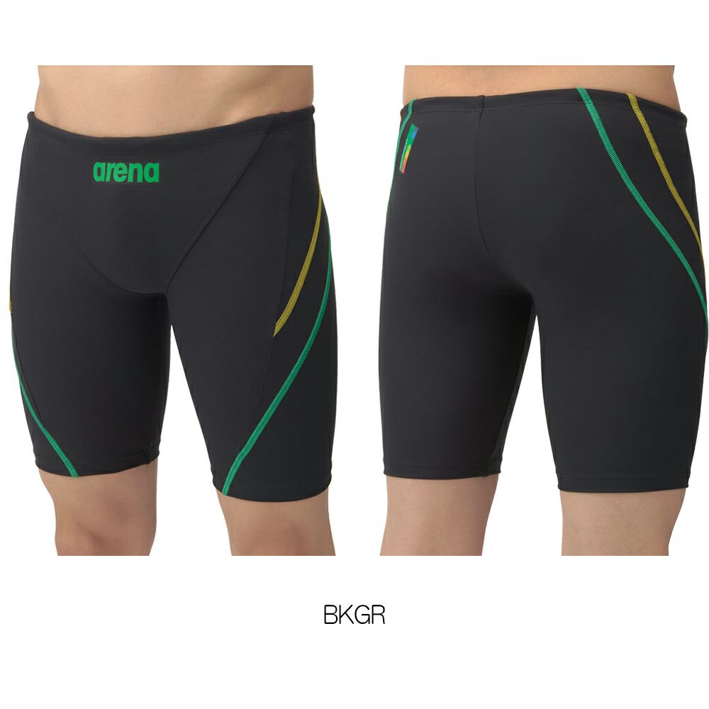 アリーナARENA競泳水着練習用水着メンズトレーニングスパッツハーフレッグタフスーツタフスキンE競泳練習水着AS5SWM00M