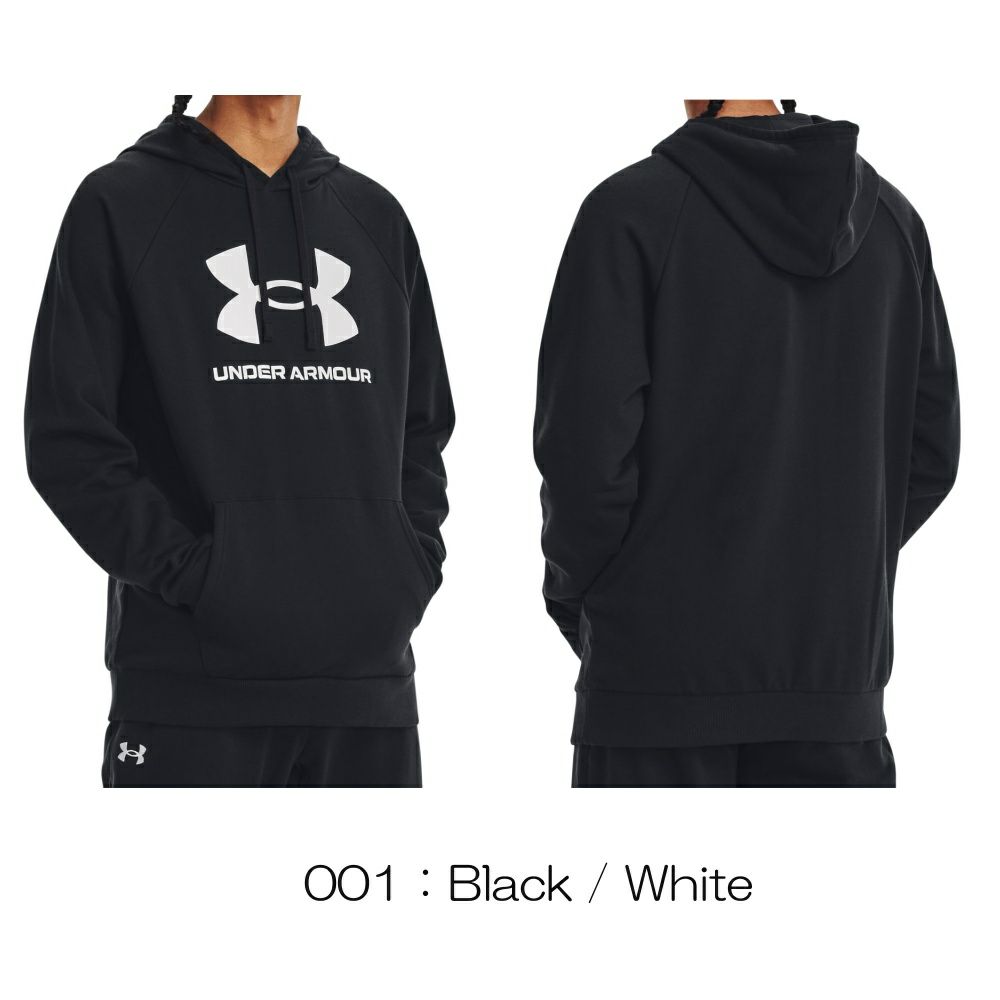 アンダーアーマーUNDERARMOURUAライバルフリースロゴフーディーメンズスポーツアパレルトレーニングパーカーU1379758