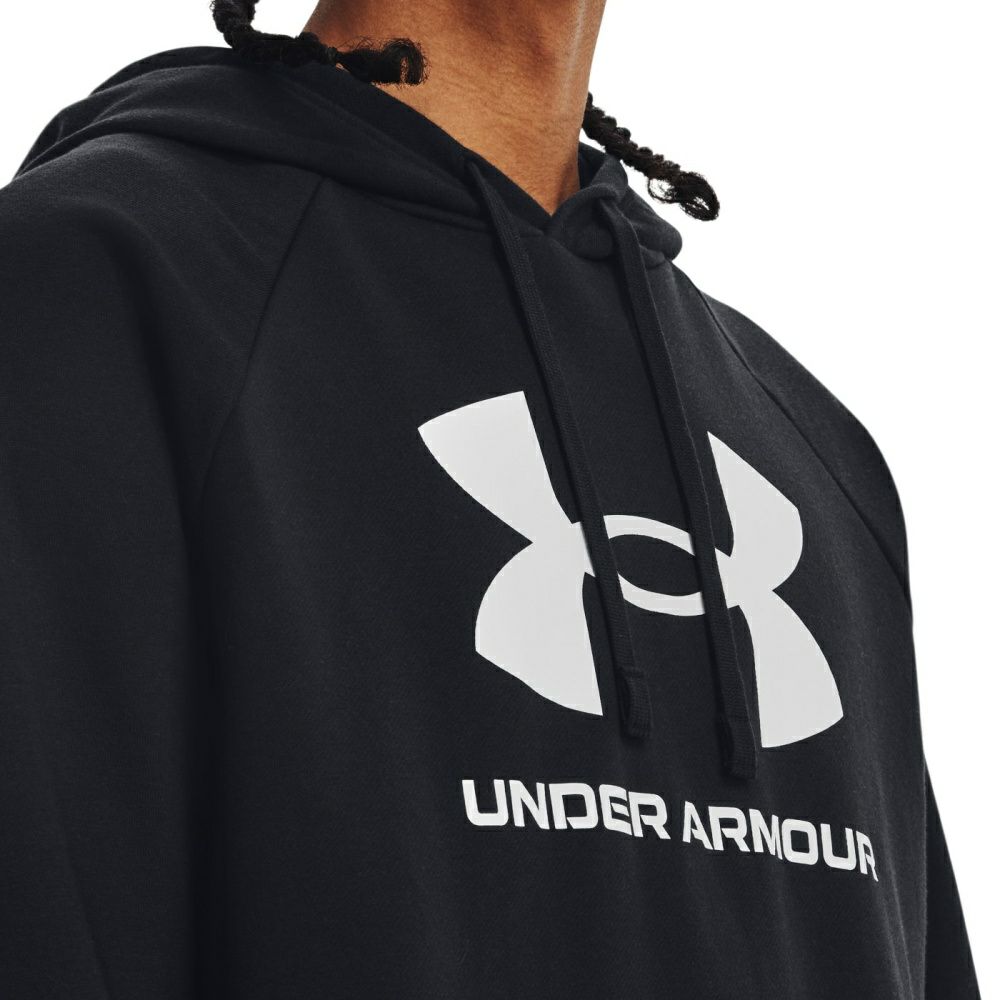 アンダーアーマーUNDERARMOURUAライバルフリースロゴフーディーメンズスポーツアパレルトレーニングパーカーU1379758