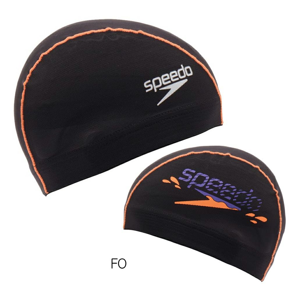 スピードSPEEDO水泳ブーンウェーブメッシュキャップスイムキャップ水泳小物SE12357