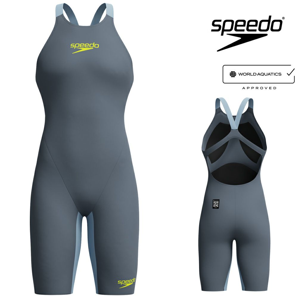スピードSPEEDO競泳水着レディースFASTSKINLZRPureValor2.0ファストスキンレーザーピュアヴァラーウィメンズオープンバックニースキンWA承認モデル競泳全種目向き高速水着SCW12402Ffinaマークあり