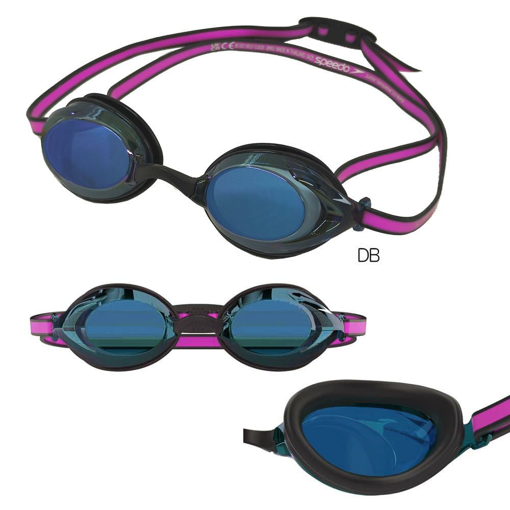 スピードSPEEDO水泳レーシングゴーグルジュニアヴァンクイッシャー3.0ミラーレンズノンクッションタイプANTI-FOGくもり止めWA承認モデル競泳2025年秋冬モデルSEB02551fina承認
