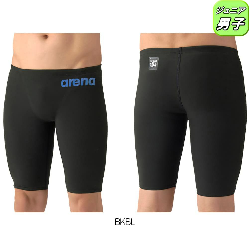 アリーナARENA競泳水着ジュニア男子WA承認モデルAQUAFORCEFUSION-ONEAQUAFORCEFILMONEレーシングスパッツハーフレッグ2026年春夏モデルAS6SRC12Bfinaマークあり