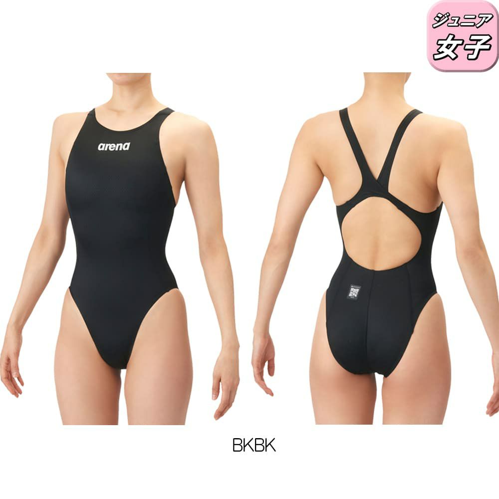 アリーナARENA競泳水着ジュニア女子WA承認モデルAQUAADVANCEDAQUAXTREMEレーシングワンピースオープンバック2026年春夏モデルAS6SRC21Gfinaマークあり