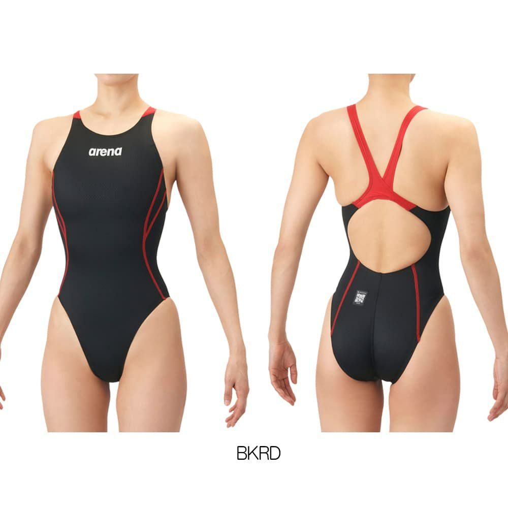 アリーナARENA競泳水着レディースWA承認モデルAQUAADVANCEDAQUAXTREMEレーシングワンピースオープンバック2026年春夏モデルAS6SRC21Lfinaマークあり