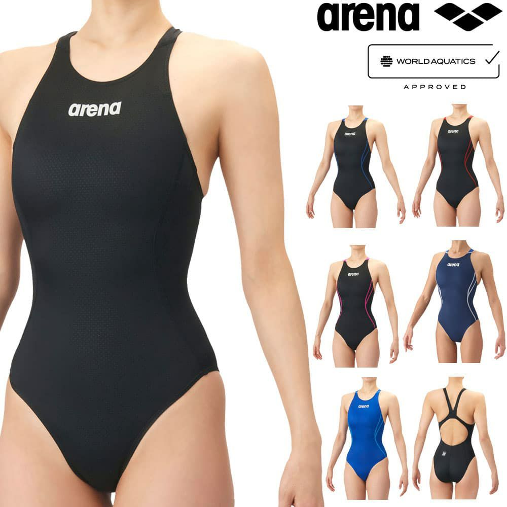 アリーナARENA競泳水着レディースWA承認モデルAQUAADVANCEDAQUAXTREMEレーシングワンピースオープンバック2026年春夏モデルAS6SRC22Lfinaマークあり