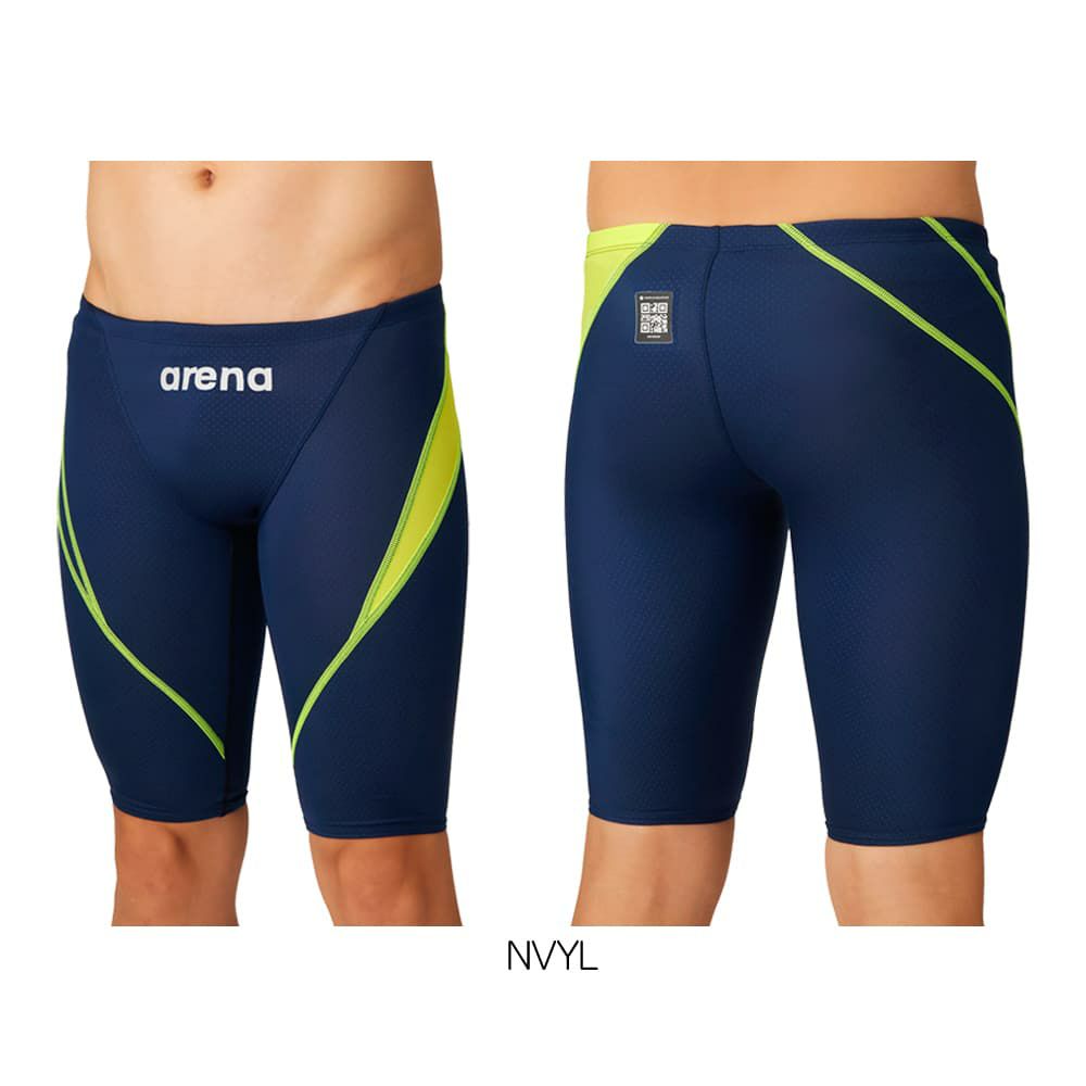 アリーナARENA競泳水着メンズWA承認モデルAQUAADVANCEDAQUAXTREMEレーシングスパッツハーフレッグ2026年春夏モデルAS6SRC27Mfinaマークあり