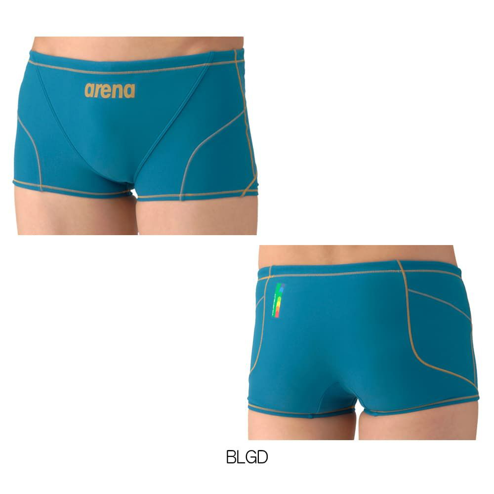 アリーナARENA競泳水着練習用水着ジュニア男子タフスーツタフスキンEトレーニングスパッツショートレッグ競泳練習水着2026年春夏モデルAS6SWM04B