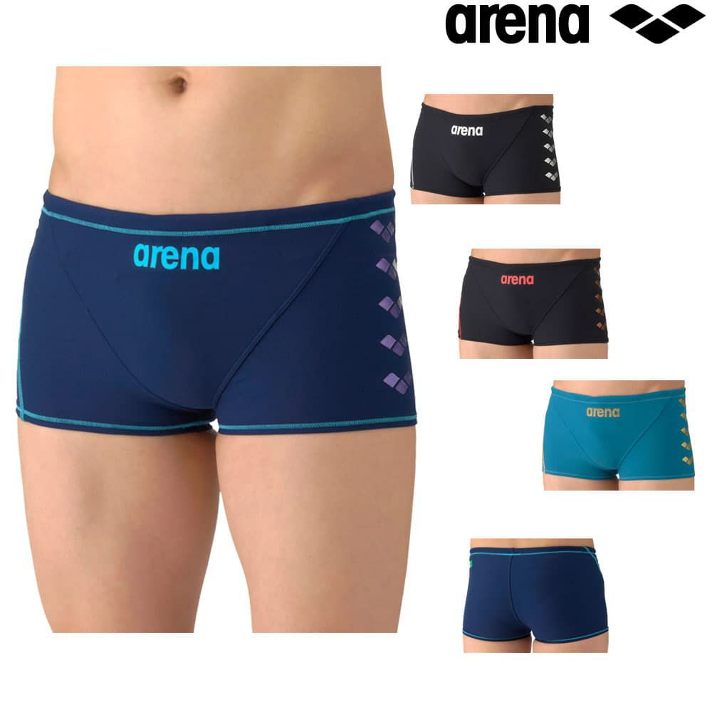 アリーナARENA競泳水着練習用水着メンズタフスーツタフスキンEトレーニングスパッツショートレッグ競泳練習水着2026年春夏モデルAS6SWM07M