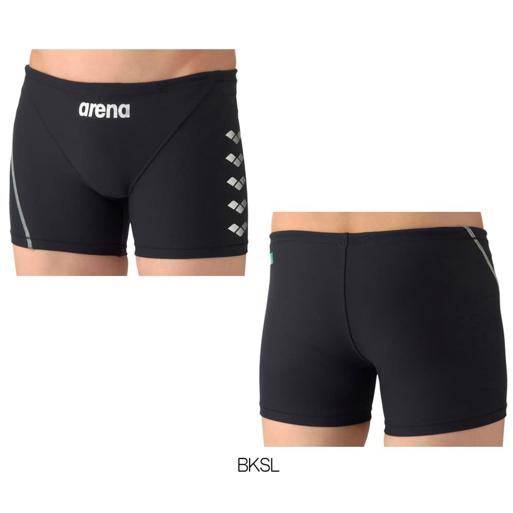 アリーナARENA競泳水着練習用水着メンズタフスーツタフスキンEトレーニングスパッツミドルレッグ競泳練習水着2026年春夏モデルAS6SWM09M