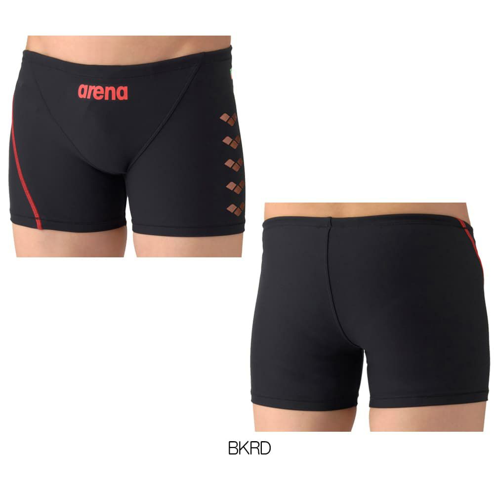 アリーナARENA競泳水着練習用水着メンズタフスーツタフスキンEトレーニングスパッツミドルレッグ競泳練習水着2026年春夏モデルAS6SWM09M