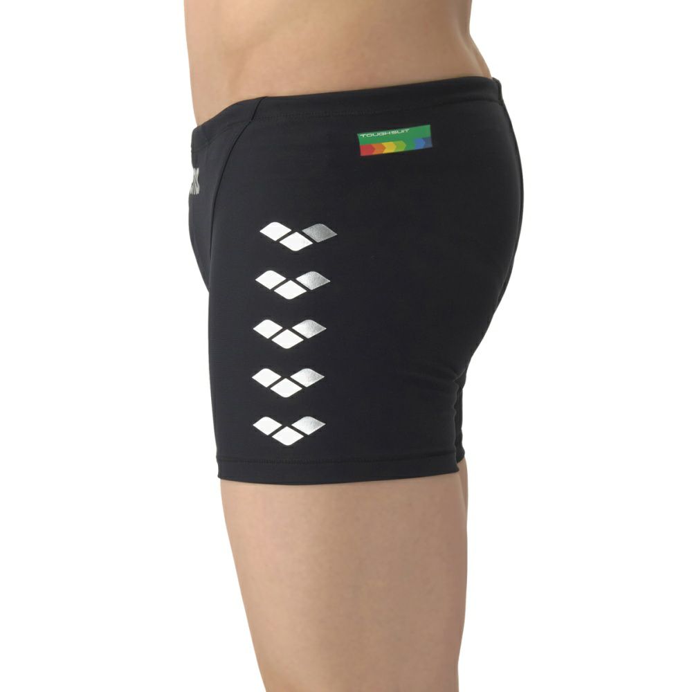 アリーナARENA競泳水着練習用水着メンズタフスーツタフスキンEトレーニングスパッツミドルレッグ競泳練習水着2026年春夏モデルAS6SWM09M