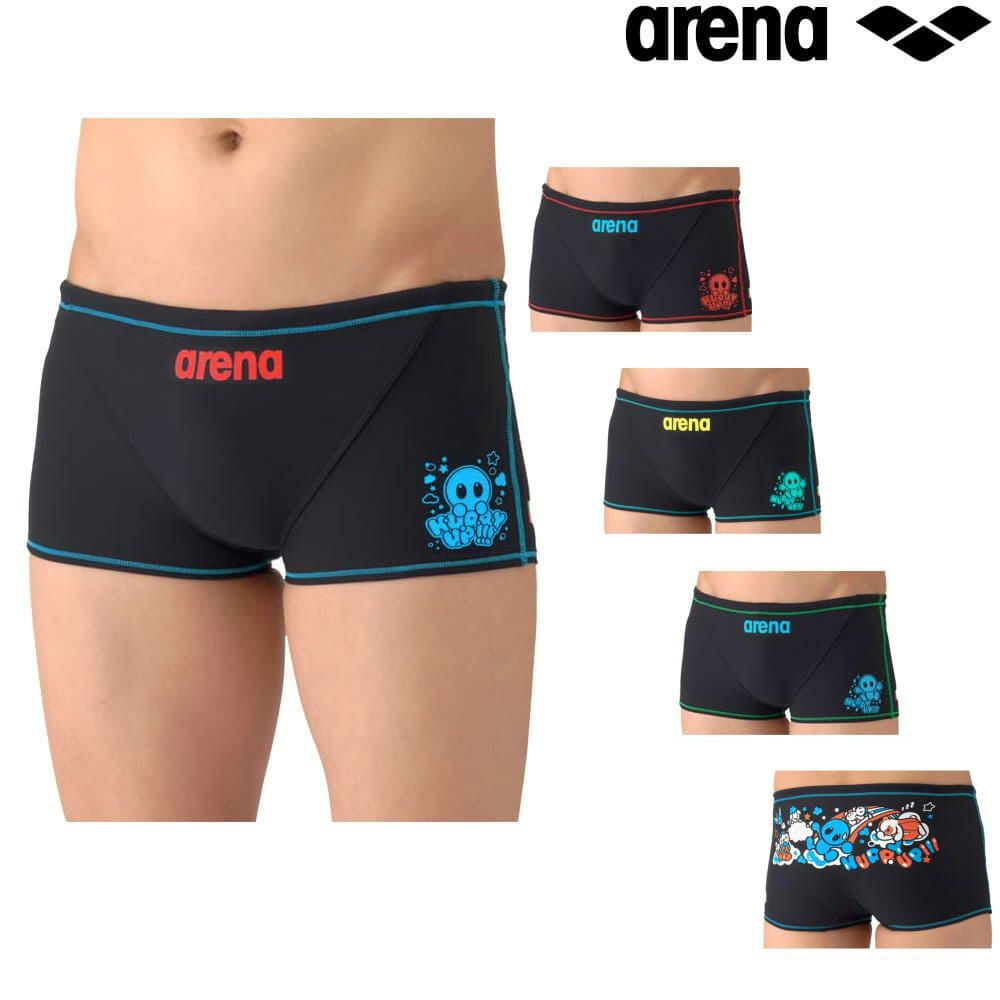 アリーナARENA競泳水着練習用水着メンズタフスーツアリーナくんタフスキンEトレーニングスパッツショートレッグ競泳練習水着2026年春夏モデルAS6SWM11M