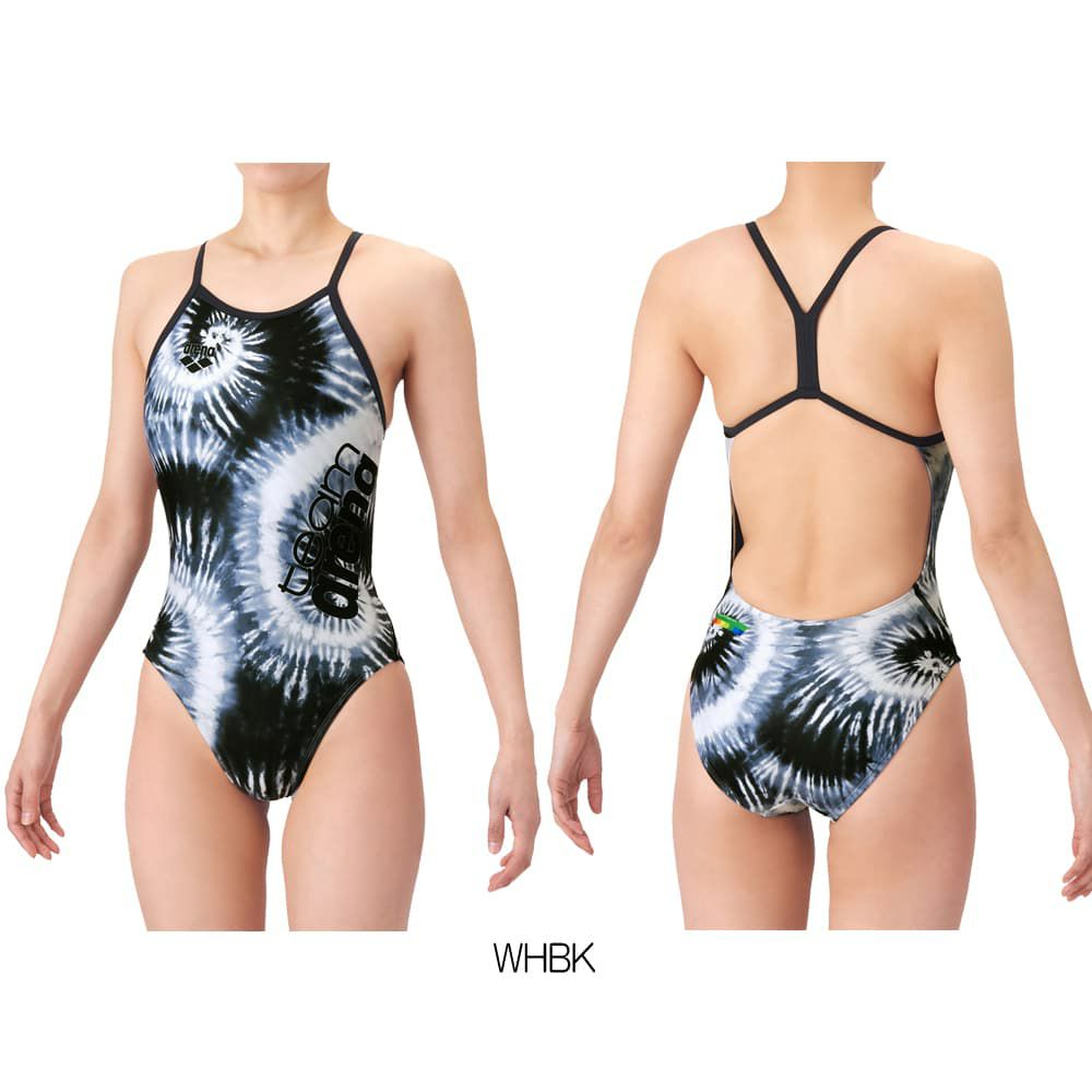 アリーナARENA競泳水着練習用水着レディースタフスーツタフスキンT2Eteamarenaトレーニングワンピースオープンバックオールインワン競泳練習水着2026年春夏モデルAS6SWM12L