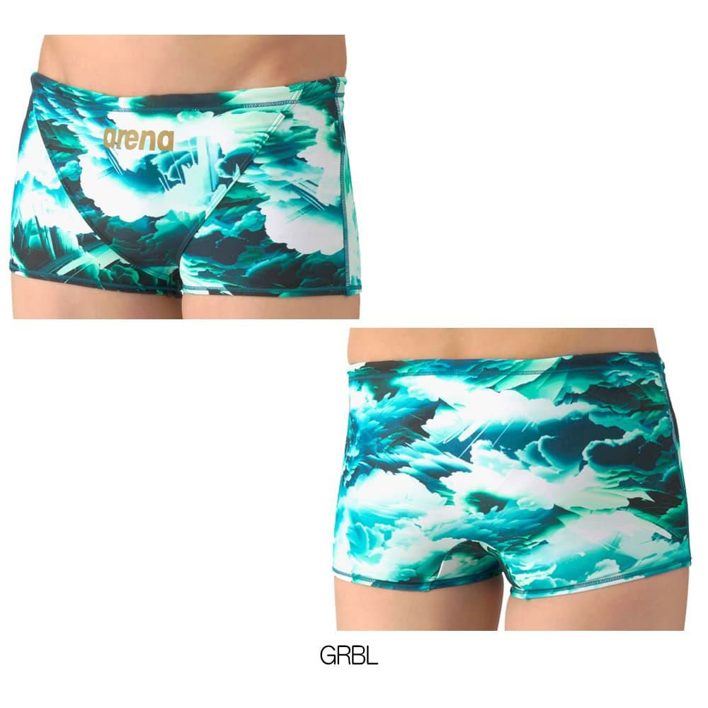 アリーナARENA競泳水着練習用水着メンズタフスーツタフスキンEPトレーニングスパッツショートレッグ競泳練習水着2026年春夏モデルAS6SWM17M