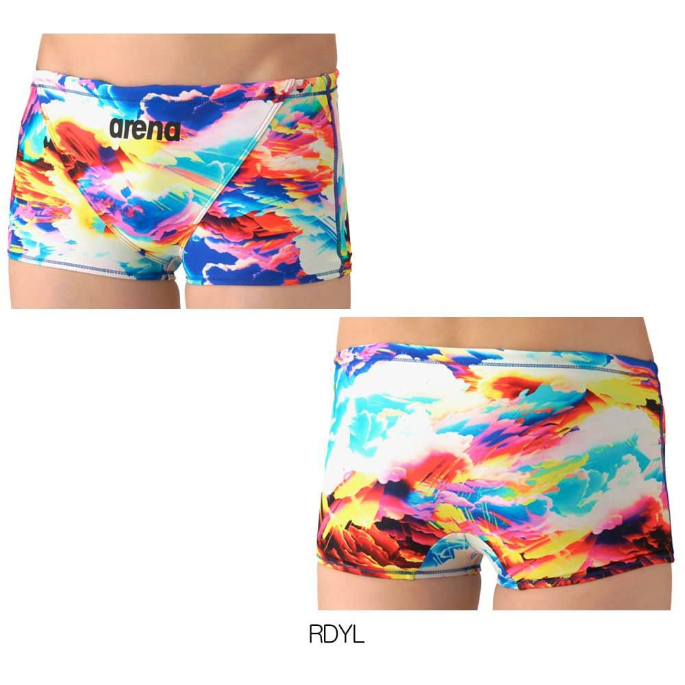 アリーナARENA競泳水着練習用水着メンズタフスーツタフスキンEPトレーニングスパッツショートレッグ競泳練習水着2026年春夏モデルAS6SWM17M