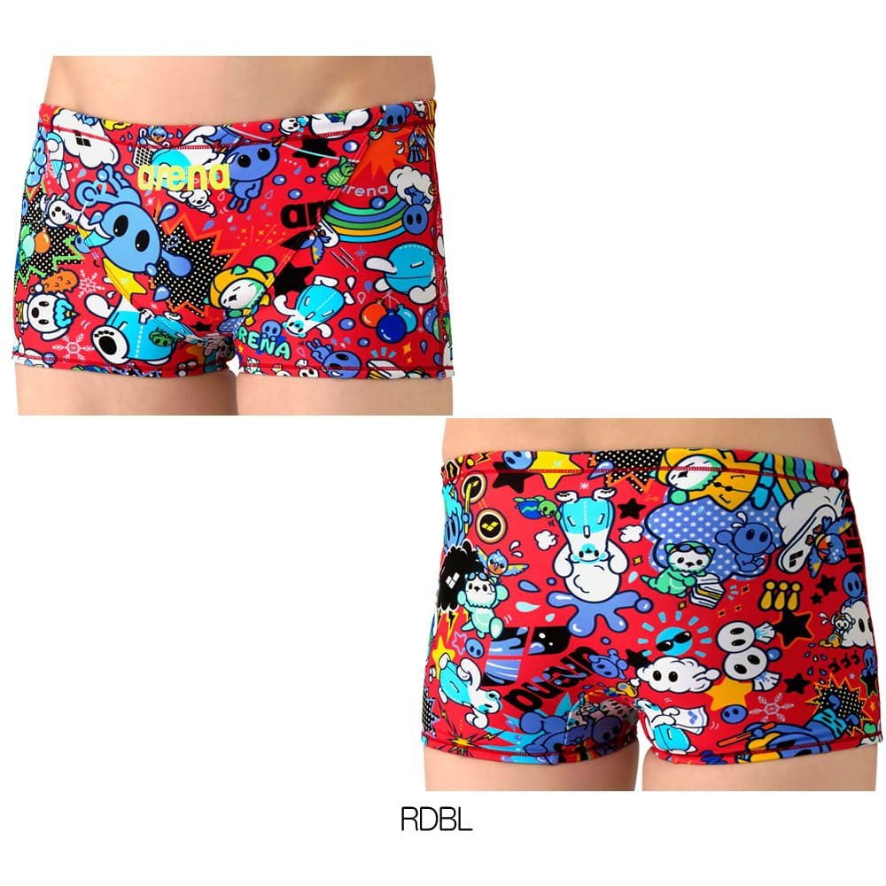 アリーナARENA競泳水着練習用水着メンズタフスーツアリーナくんタフスキンEPトレーニングスパッツショートレッグ競泳練習水着2026年春夏モデルAS6SWM27M