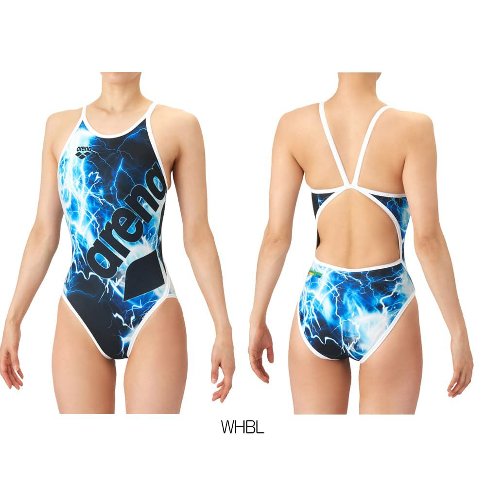 アリーナARENA競泳水着練習用水着レディースタフスーツタフスキンT2Eトレーニングワンピースオープンバック競泳練習水着2026年春夏モデルAS6SWM28L