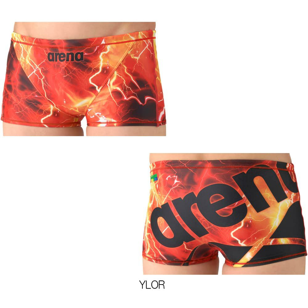 アリーナARENA競泳水着練習用水着メンズタフスーツタフスキンT2Eトレーニングスパッツショートレッグ競泳練習水着2026年春夏モデルAS6SWM29M