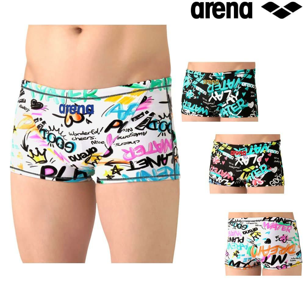 アリーナARENA競泳水着練習用水着メンズタフスーツタフスキンEPトレーニングスパッツショートレッグ競泳練習水着2026年春夏モデルAS6SWM31M