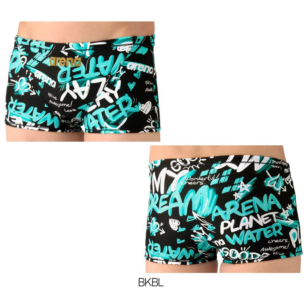 アリーナARENA競泳水着練習用水着メンズタフスーツタフスキンEPトレーニングスパッツショートレッグ競泳練習水着2026年春夏モデルAS6SWM31M