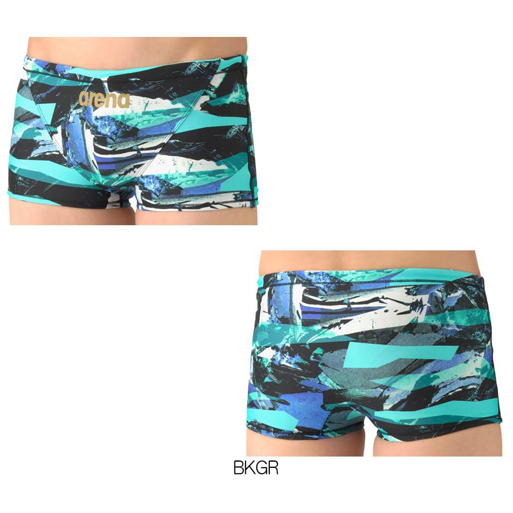 アリーナARENA競泳水着練習用水着メンズタフスーツタフスキンT2Eトレーニングスパッツショートレッグ競泳練習水着2026年春夏モデルAS6SWM33M