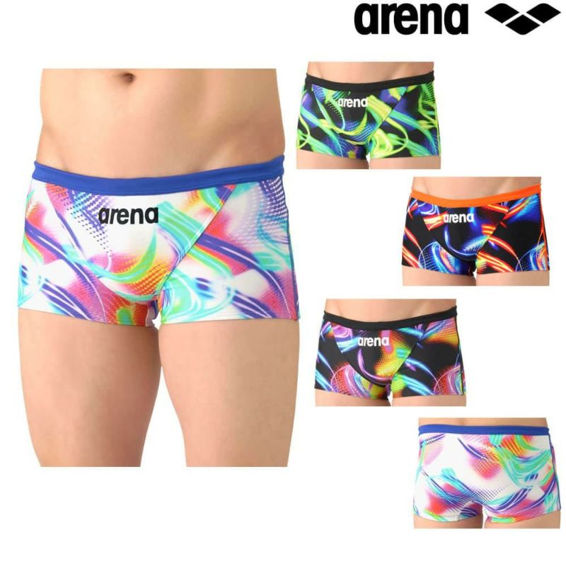 アリーナARENA競泳水着練習用水着メンズタフスーツタフスキンT2Eトレーニングスパッツショートレッグ競泳練習水着2026年春夏モデルAS6SWM35M