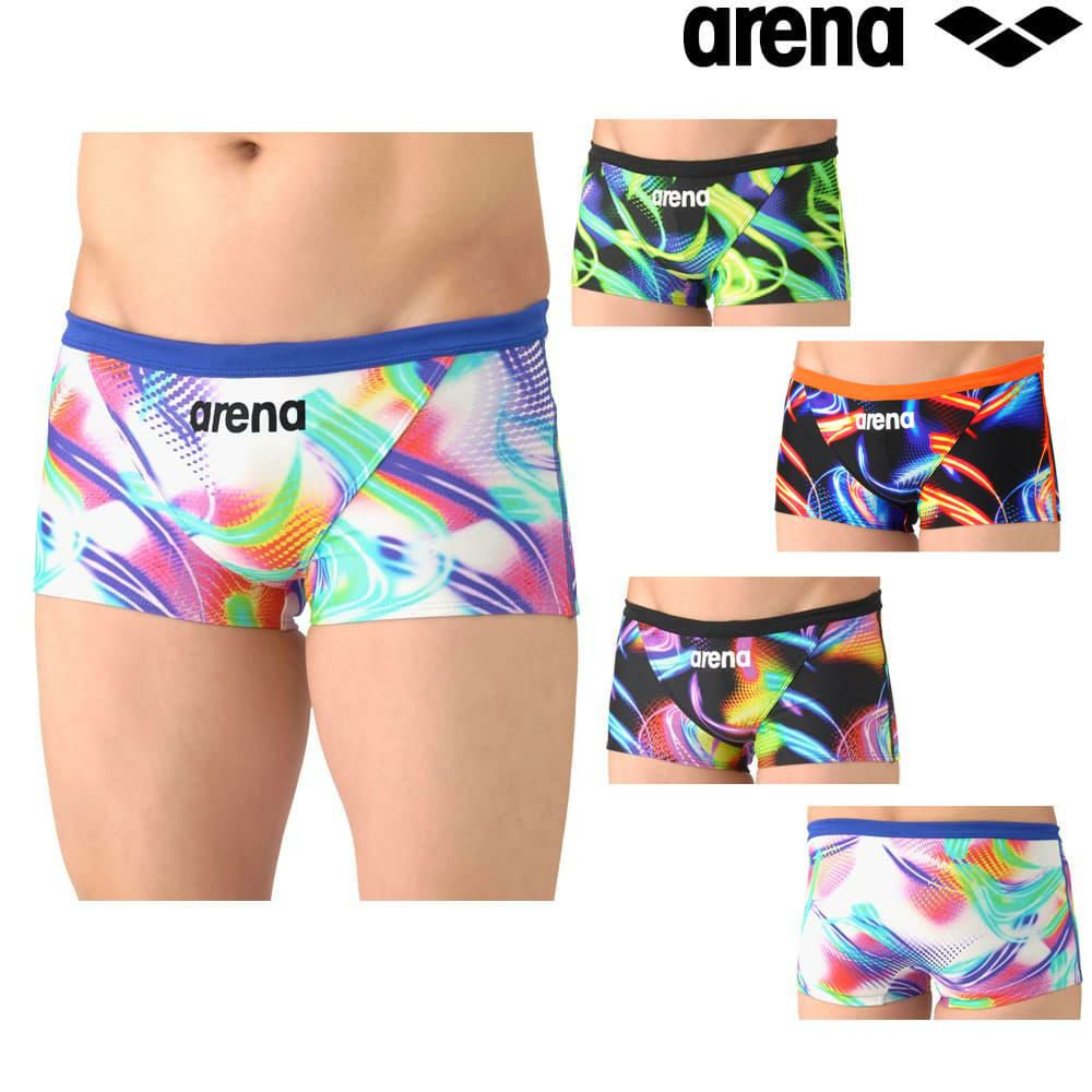 アリーナARENA競泳水着練習用水着メンズタフスーツタフスキンT2Eトレーニングスパッツショートレッグ競泳練習水着2026年春夏モデルAS6SWM35M