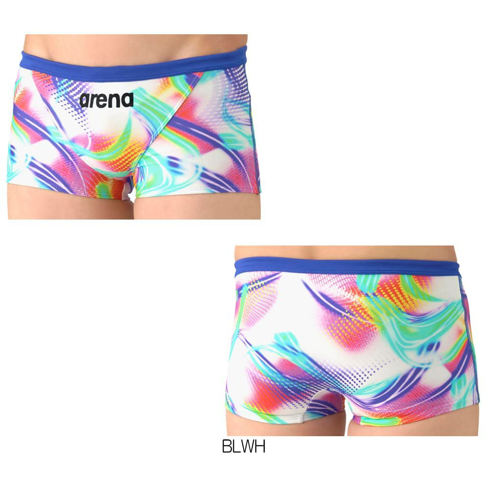 アリーナARENA競泳水着練習用水着メンズタフスーツタフスキンT2Eトレーニングスパッツショートレッグ競泳練習水着2026年春夏モデルAS6SWM35M