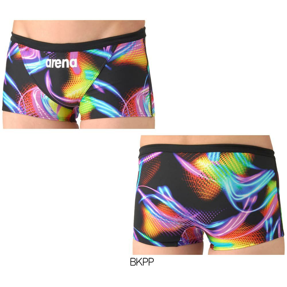 アリーナARENA競泳水着練習用水着メンズタフスーツタフスキンT2Eトレーニングスパッツショートレッグ競泳練習水着2026年春夏モデルAS6SWM35M