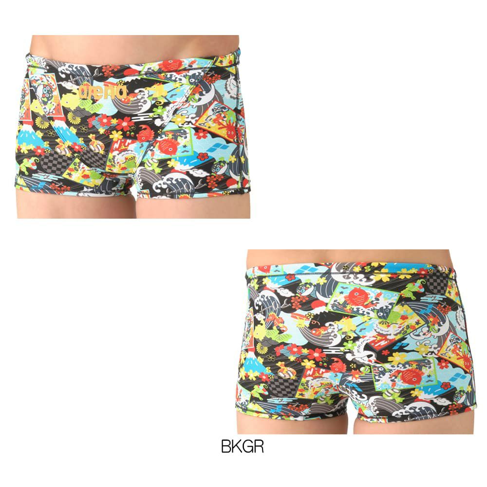 アリーナARENA競泳水着練習用水着メンズタフスーツタフスキンEPトレーニングスパッツショートレッグ競泳練習水着2026年春夏モデルAS6SWM37M