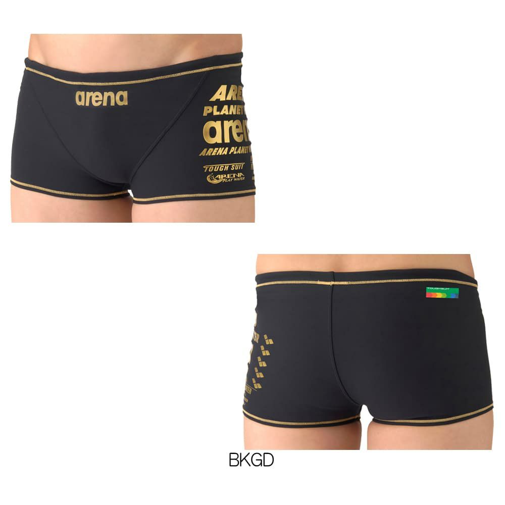 アリーナARENA競泳水着練習用水着メンズタフスーツタフスキンEトレーニングスパッツショートレッグ競泳練習水着2026年春夏モデルAS6SWM39M